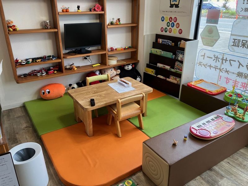 店内のキッズスペース