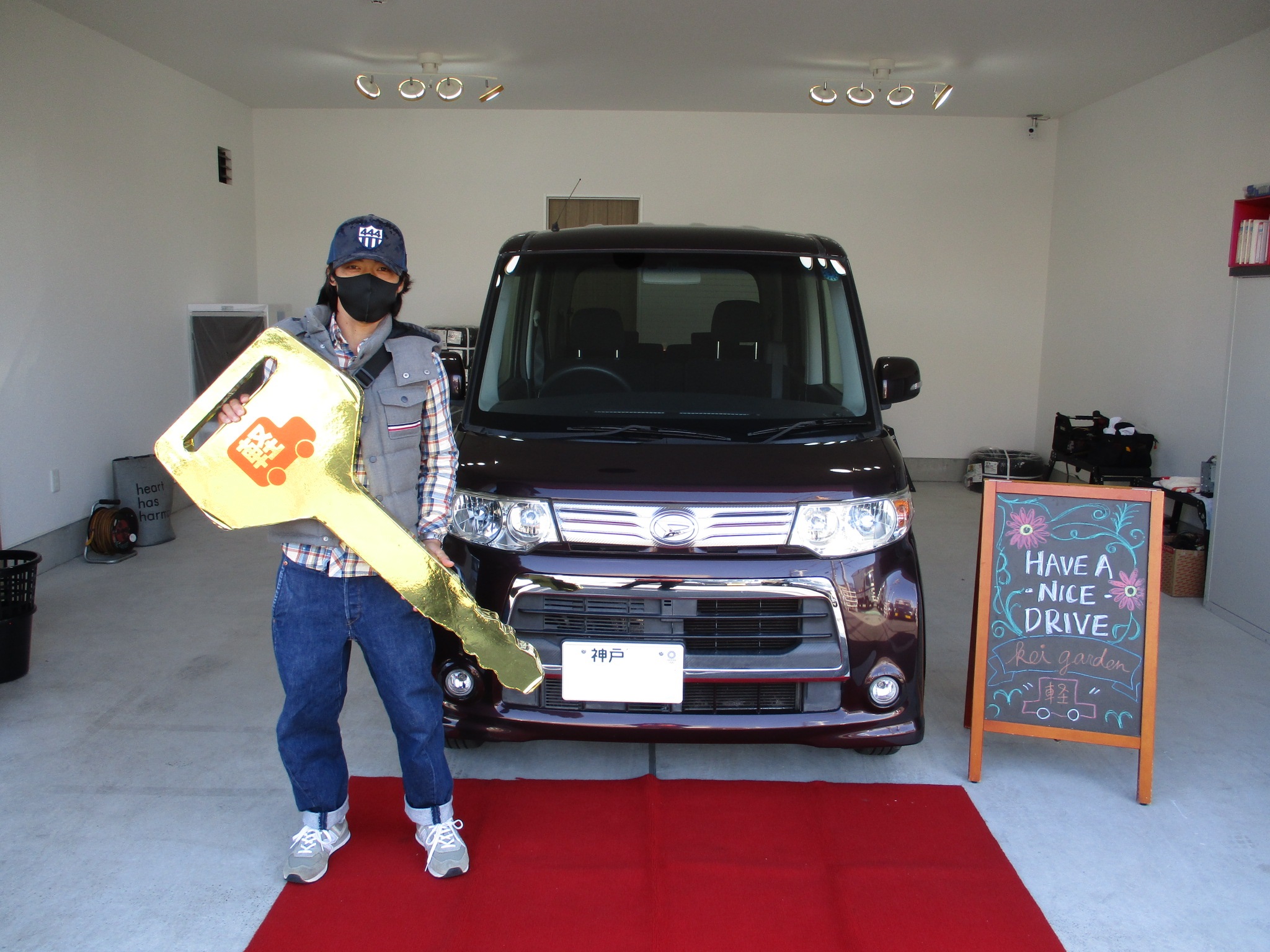 兵庫県 西宮市 M様 タントカスタム 軽ガーデン